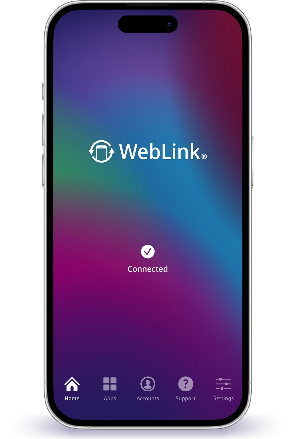 WebLink Host smartphone app WebLink Host smartphone app
