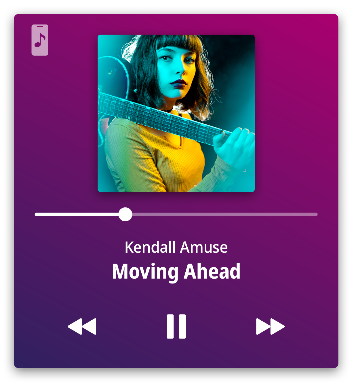 03WebLink Widget – Music Large
