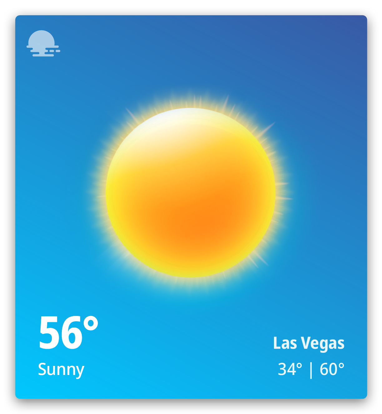 05WebLink Widget – Weather Large