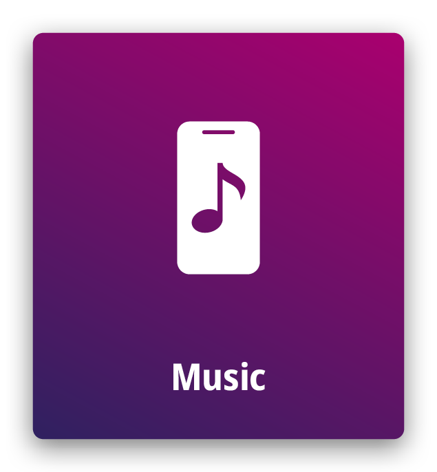 22WebLink Widget – Music Small