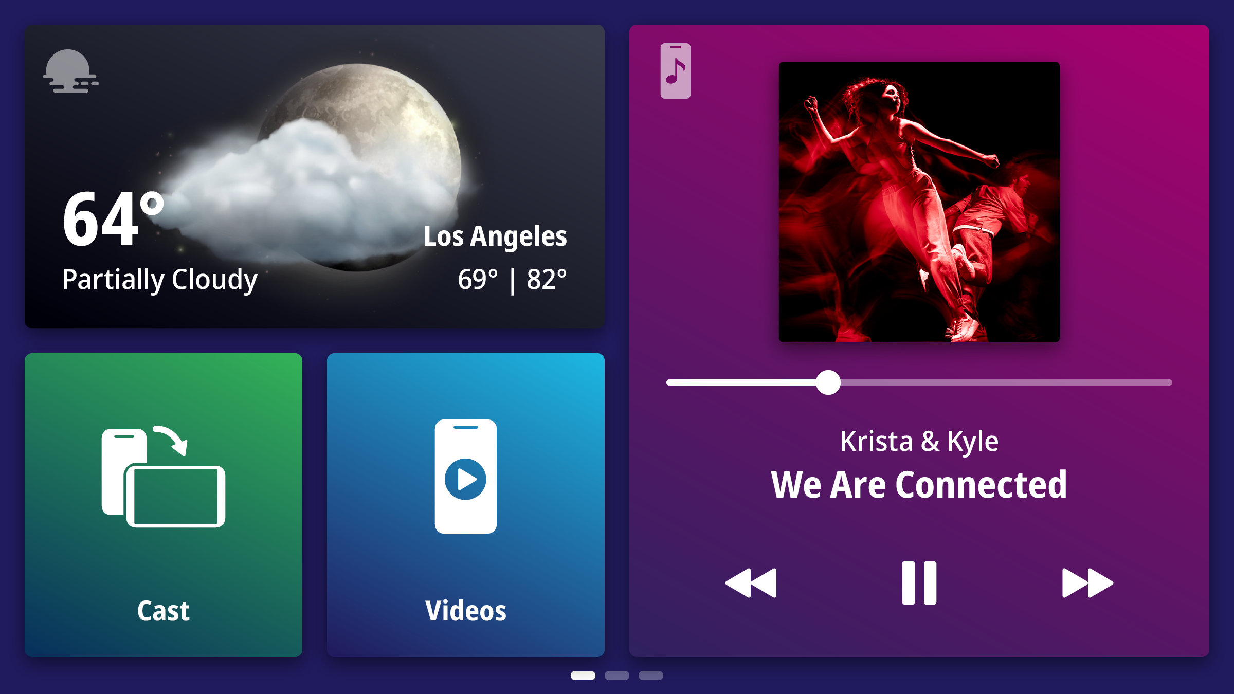 WebLink – Home Screen Example 7