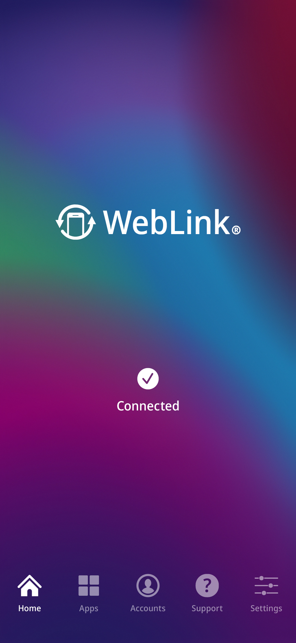 WebLink Host – Home